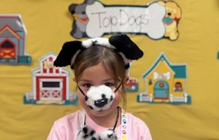 Claire is an Official Top Dog!