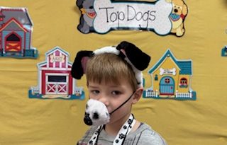 Darcy is an Official Top Dog!