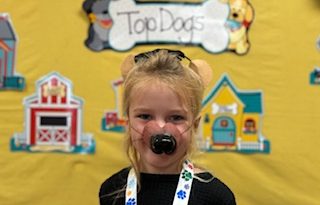 Sophia is an Official Top Dog!