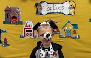 Hudson is an official Top Dog! Hudson is an official Top Dog!